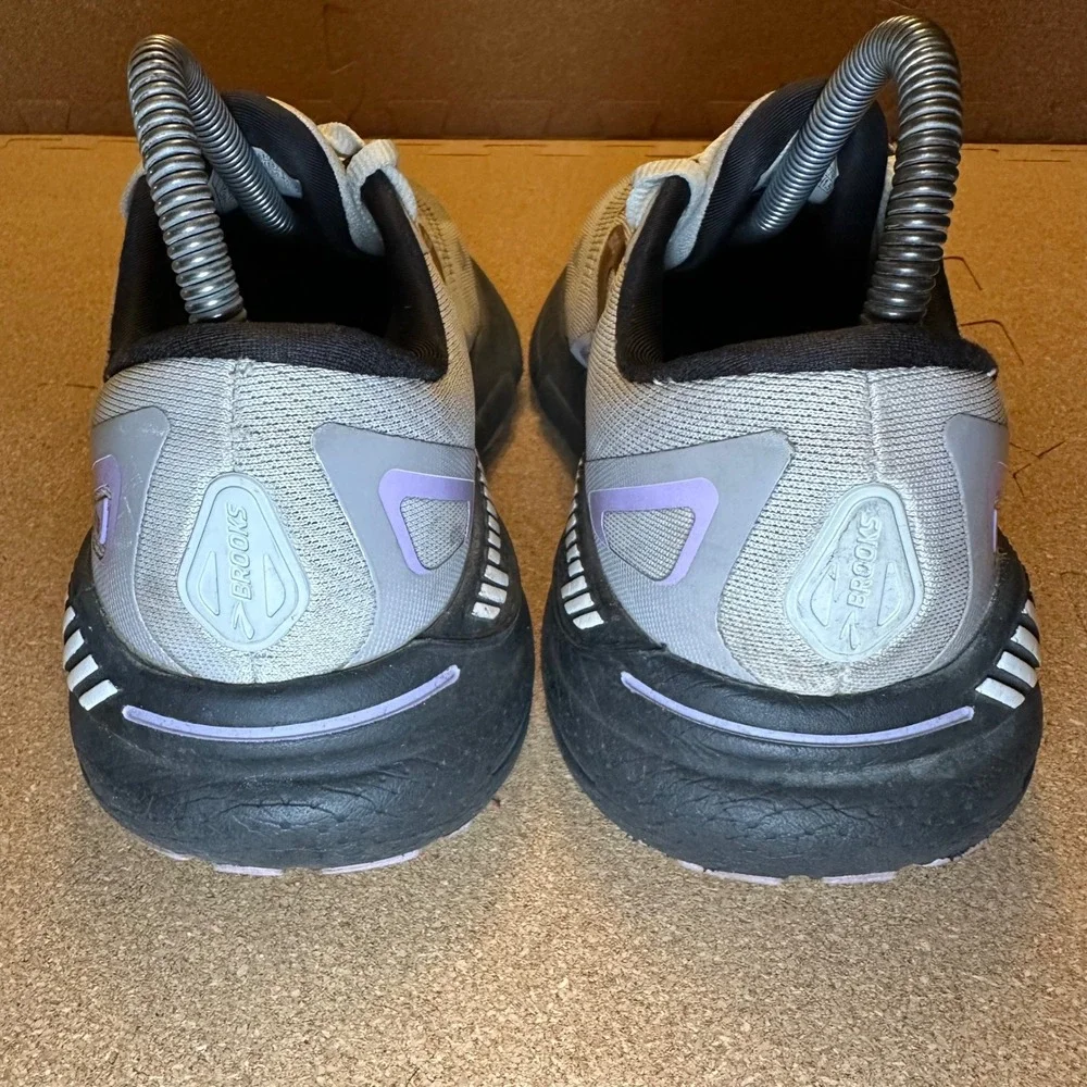 Brooks Adrenaline GTS 23 Womens Running Shoes Grey Purple 1203811B039 Size 7.5 - Picture 4 of 10